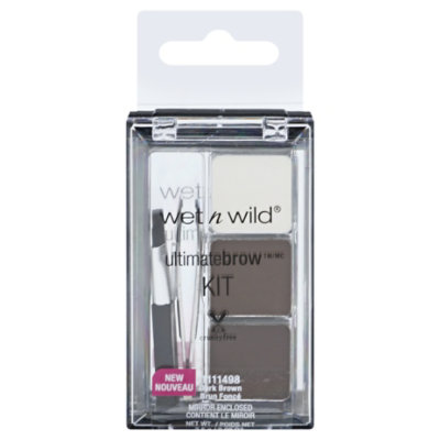 Wet N Wild Ultimate Brow Kit Dark Brown - 0.09 Oz - Image 3