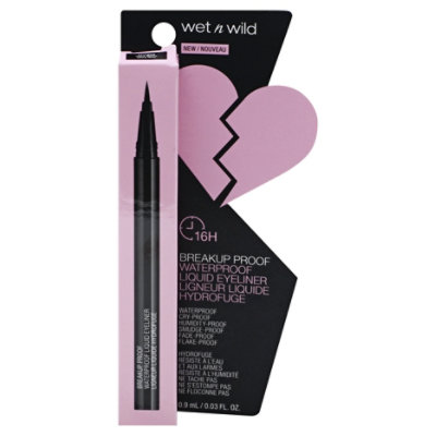 Wet N Wild Eyeliner Breakup Liq Wtp U Blk - 0.03 Fl. Oz. - Image 3