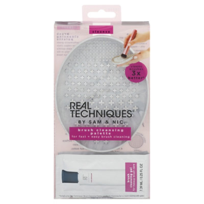 Real Techniques Brush Cleansing Palette - Each - Image 1