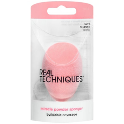 Real Techniques Miracle Powder Sponge - Each - Image 1