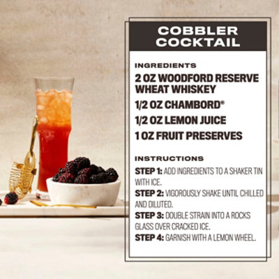 Woodford Reserve Kentucky Straight Wheat Whiskey 90.4 Proof In Bottle - 750 Ml - Image 4