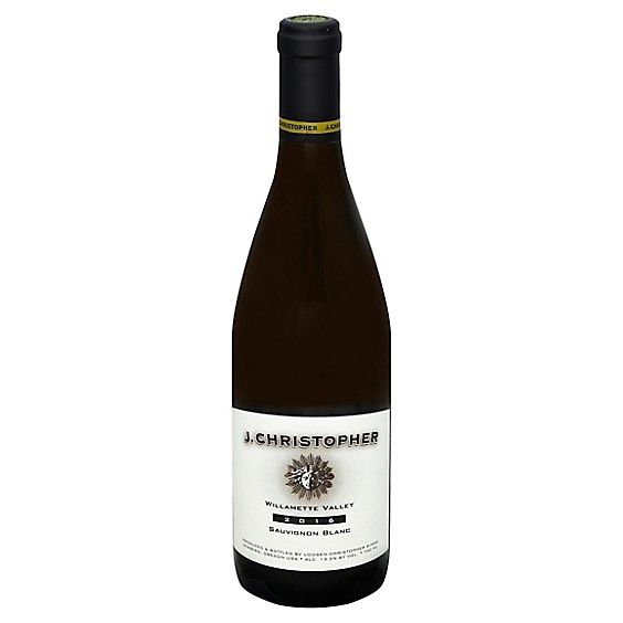 J Christopher Wine Sauvignon Blanc Willamette Valley - 750 Ml