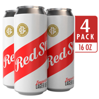 Red Stripe Lager Beer Cans - 4-16 Fl. Oz. - Image 3