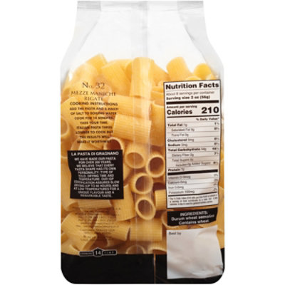 Garofalo Pasta Rigate Mezze Manich - 16 Oz - Image 5
