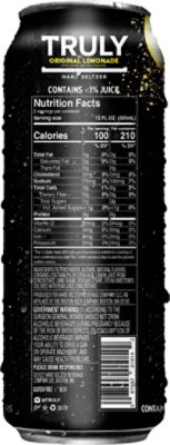 Truly Hard Seltzer Spiked & Sparkling Water Original Lemonade 5% ABV Can - 24 Fl. Oz. - Image 5