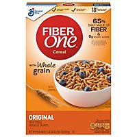 Fiber One Cereal Bran Original - 19.6 Oz - Image 1