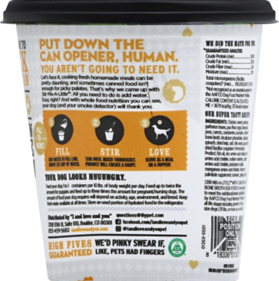 I and love and you Stir Mix A Little Dog Food With Chicken And Bone Broth - 3 Oz - Image 3