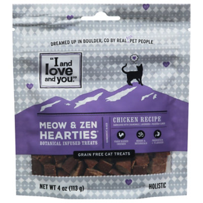 I&Love&You Meow And Zen Hearties Cat Food - 5.6 Oz