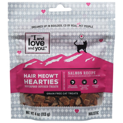 I&Love&You Hair Meowt Hearties Cat Food - 5.6 Oz - Image 1