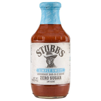 Stubb's Simply Sweet Reduced Sugar BBQ Sauce - 18 Oz - Image 1