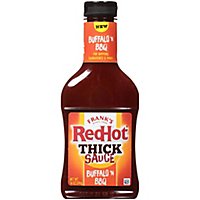 Frank's RedHot Buffalo 'N BBQ Thick Hot Sauce - 14 Oz - Image 1