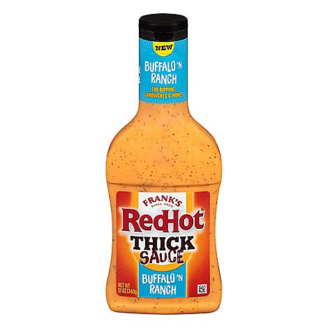 etikette uøkonomisk isolation Frank's RedHot Buffalo N Ranch Thick Sauce - 12 Oz - Safeway