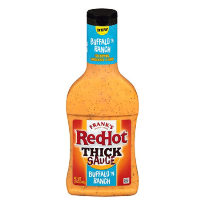 Frank's RedHot Buffalo Thick Sauce - 12 Oz Safeway