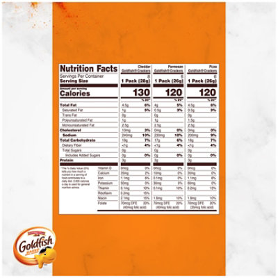 Goldfish Goldfish Crackers Say Cheeeese Variety 20 Count - Variety Pack - Image 4