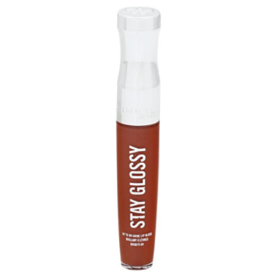 Rimmel Stay Glossy Lip Gloss Sippin - 0.18 Fl. Oz. - Image 3