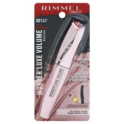 Rimmel Wonderluxe Vol Macara Black - 0.37 Fl. Oz. - Image 3