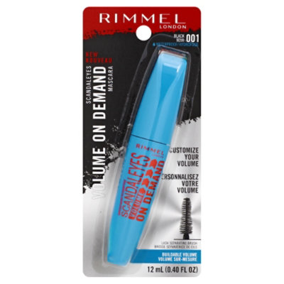 Rimmel Scandaleyes Vol Masc Wtp Blk - 0.4 Fl. Oz. - Image 3