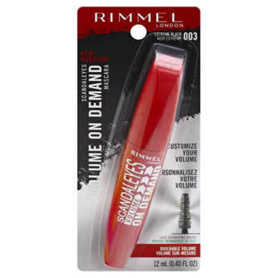 Rimmel Scandalesyes Vol Masc Ext Blk - 0.4 Fl. Oz. - Image 3