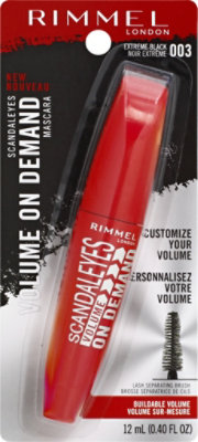 Rimmel Scandalesyes Vol Masc Ext Blk - 0.4 Fl. Oz. - Image 2