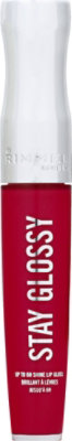 Rimmel Stay Glossy Lg Future Is Pnk - 0.18 Fl. Oz. - Image 2