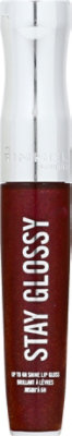 Rimmel Stay Glossy Lg Grind Time - 0.18 Fl. Oz. - Image 2