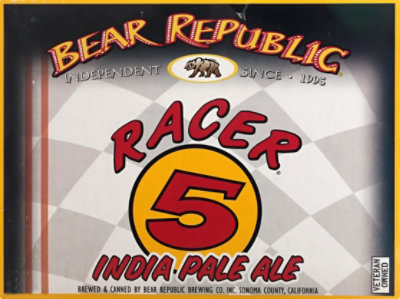 Bear Republic Racer 5 Ipa In Cans - 12-12 Fl. Oz. - Image 4