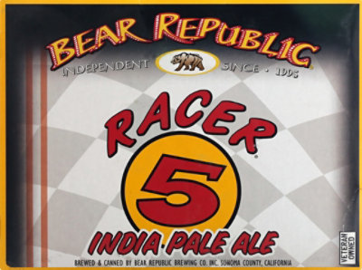 Bear Republic Racer 5 Ipa In Cans - 12-12 Fl. Oz. - Image 2