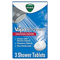 Vicks VapoShower Shower Tablets Soothing Vapors - 3 Count - Image 2