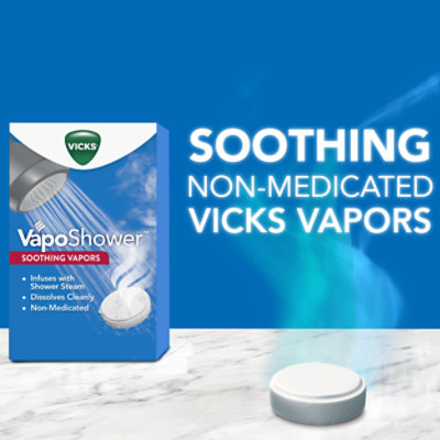 Vicks VapoShower Shower Tablets Soothing Vapors - 3 Count - Image 7