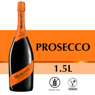 Mionetto Prosecco Doc Treviso Brut Sparkling White Wine - 1.5 Liter - Image 1