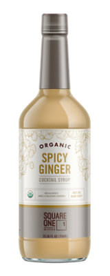 Square One Spicy Ginger Organic Cocktail Mix - 750 Ml - Image 1