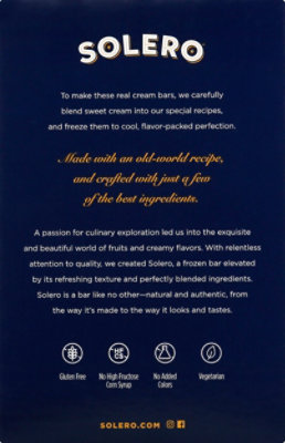 Solero Real Cream Bars Indulgent Cream Coconut - 4-2.25 Oz - Image 6