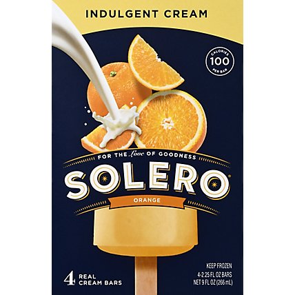 Solero Ice Cream Bar Orange Nat - 2.25 Oz             Oz - Image 2