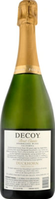 Decoy Brut Cuvee Sparkling Wine - 750 Ml - Image 4