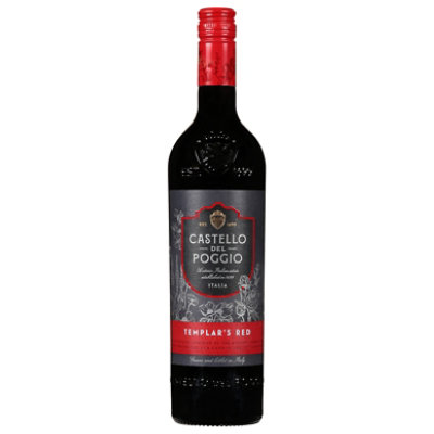 Castello Del Poggio Templar Red Blend - 750 Ml - Image 3