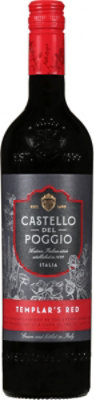 Castello Del Poggio Templar Red Blend - 750 Ml - Image 2