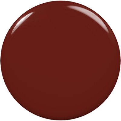 essie salon-quality nail polish vegan deep red-brown Bed Rock & Roll - 0.46 Fl. Oz. - Image 3