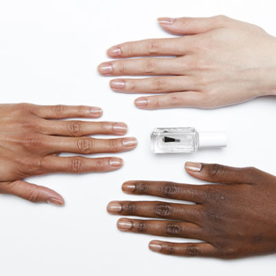 essie expressie quick dry nail polish vegan formula clear Always Transparent - 0.33 Fl. Oz. - Image 3