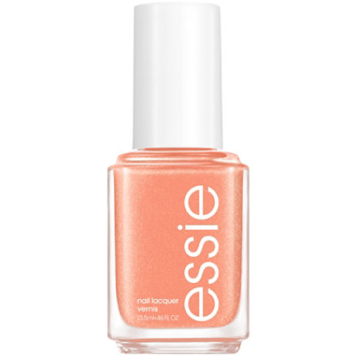 Essie 8 Free Vegan Peach Shimmer Reach New Heights Salon Quality Nail Polish - 0.46 Oz - Image 1