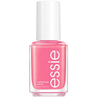 Essie 8 Free Vegan Pink Shimmer One Way For One Salon Quality Nail Polish - 0.46 Oz - Image 1