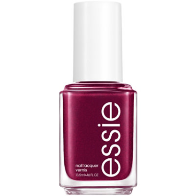 Essie 8 Free Vegan Mid Tone Plum Without Reservations Salon Quality Nail Polish - 0.46 Oz - Image 1