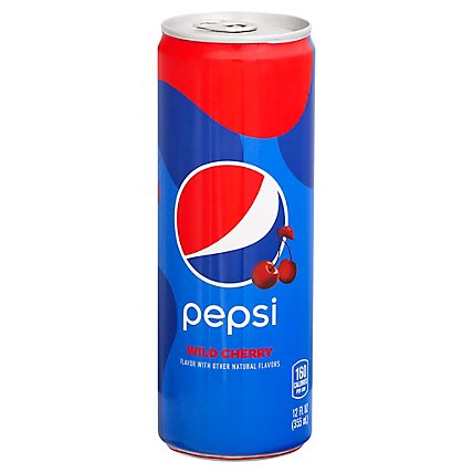 Pepsi Soda Cola Wild Cherry - 12 Fl. Oz. - Image 1