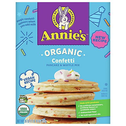 Annies Birthday Cake Pancake Waffle Mx - 26 Oz - Albertsons