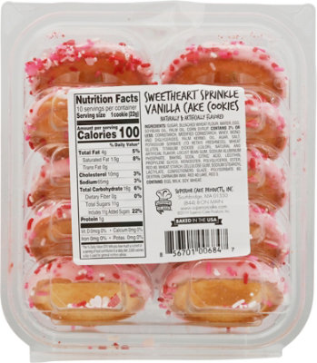 Superior Sweetheart Sprinkle Cookies - 10 Count - Image 6