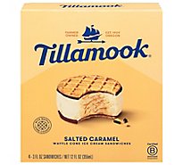 Tillamook Salted Caramel Ice Cream Sandwich - 12 Oz