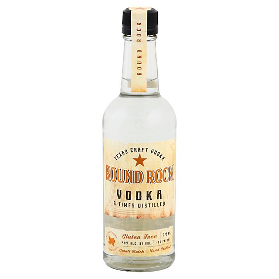 Round Rock Vodka Gluten Free - 375 Ml