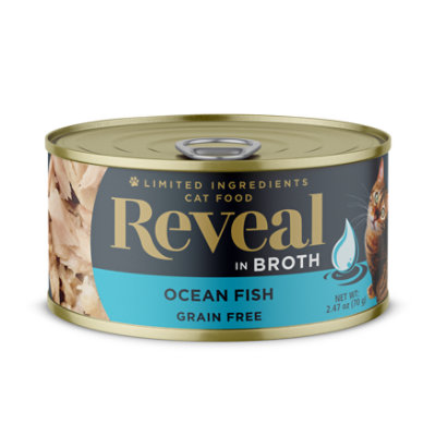 Reveal Grain Free Ocean Fish Wet Cat Food - 2.47 Oz - Image 2