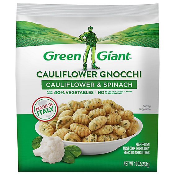 Green Giant Cauliflower Gnocchi Cauliflower & Spinach - 10 Oz