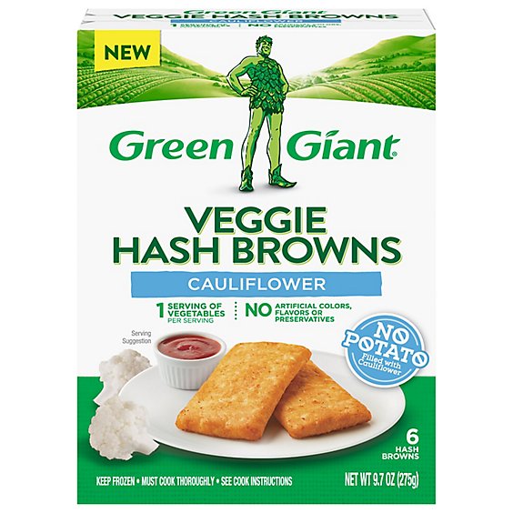Green Giant Cauliflower Hash Browns - 9.7 Oz
