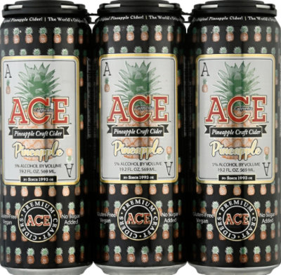 ACE The Original Pineapple Cider - 19.2 Fl. Oz. - Image 2